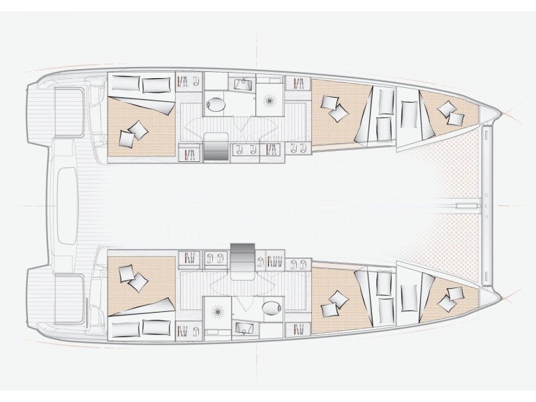 Location Catamaran à Nikiána - Excess Excess 11