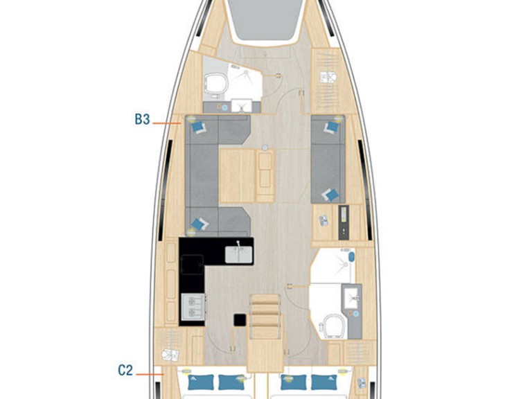 Location Voilier à Komolac - Hanse Hanse 410