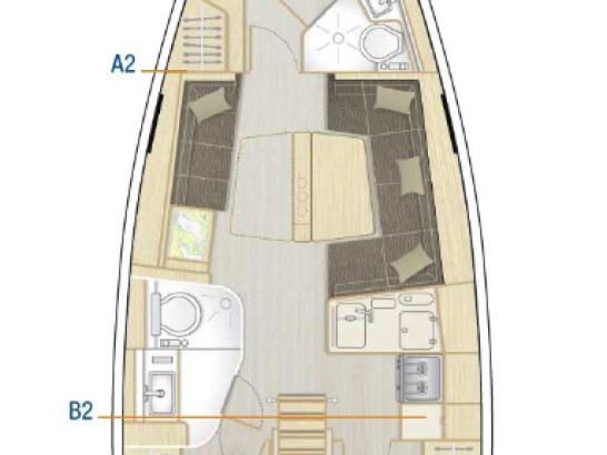 Location à Sukošan - Hanse Hanse 418 sur SamBoat
