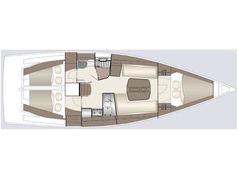 Location Voilier à Punat - Dehler Dehler 38