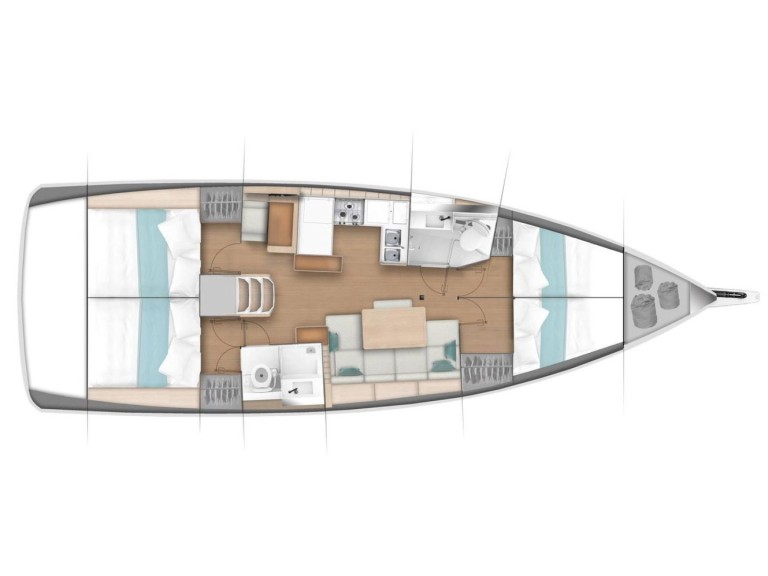 Location Voilier à Gouviá - Jeanneau Sun Odyssey 440