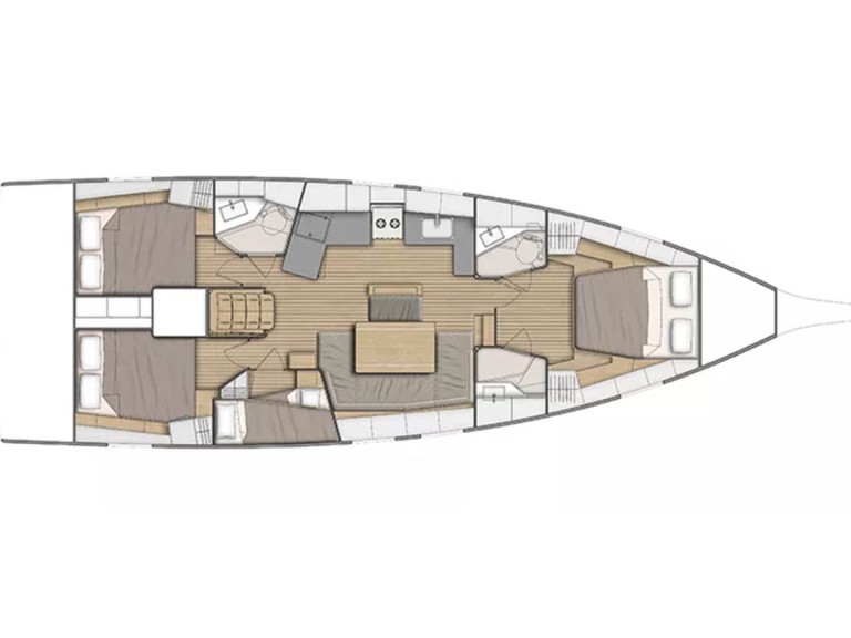 Location à Ellinikó - Bénéteau Oceanis 46.1 sur SamBoat