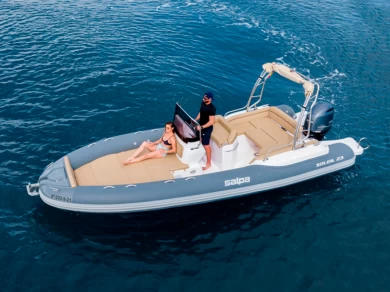 RIB hire in Roses - Salpa Salpa Soleil 23