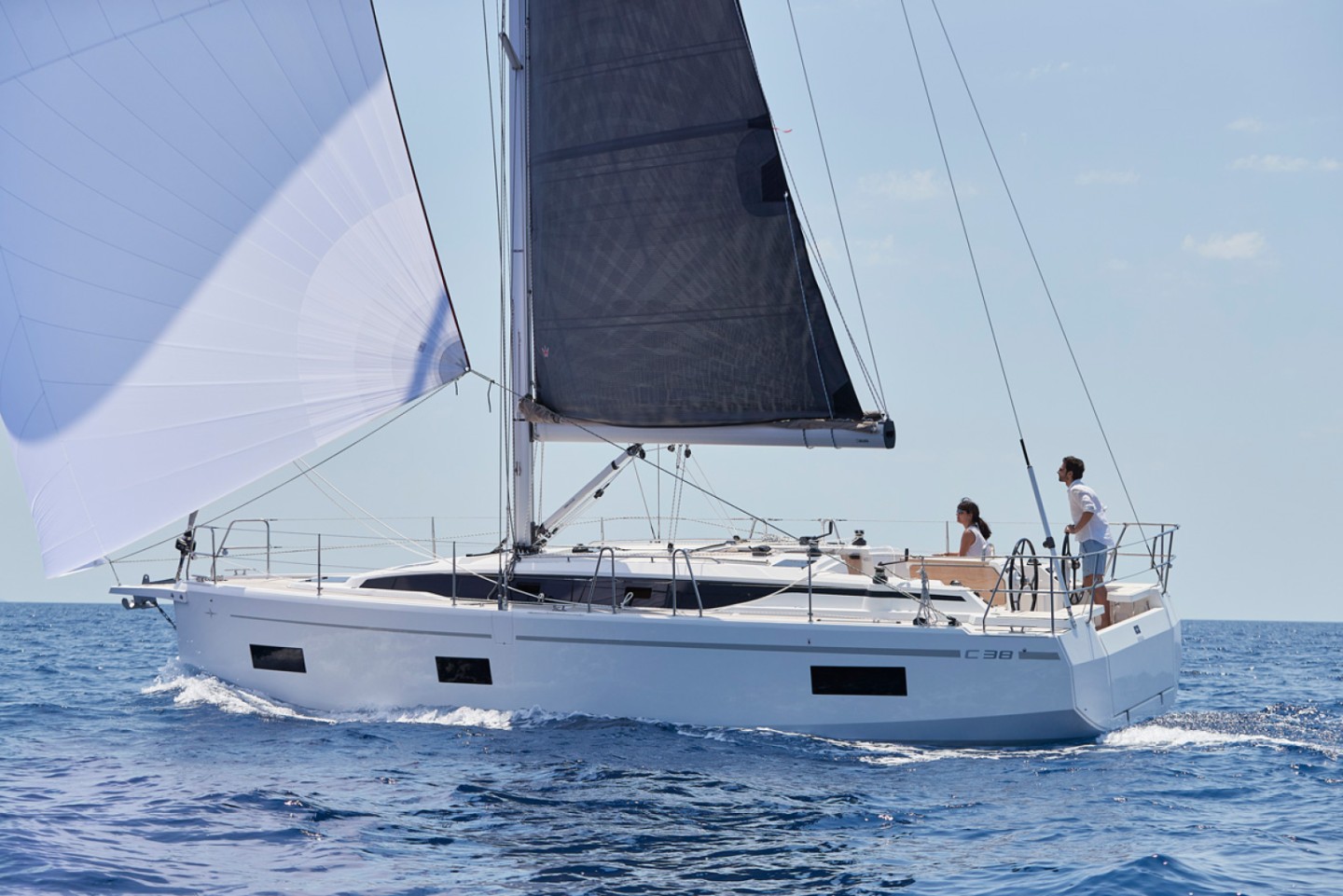 Bavaria C38 eco solar sailboat charter in Murter-Kornati, Croatia