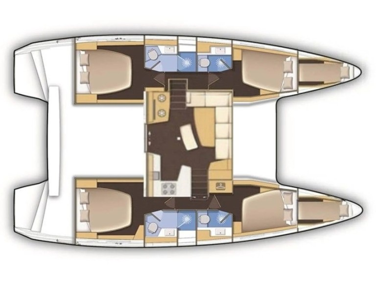 Catamaran à louer à Lefkáda au meilleur prix