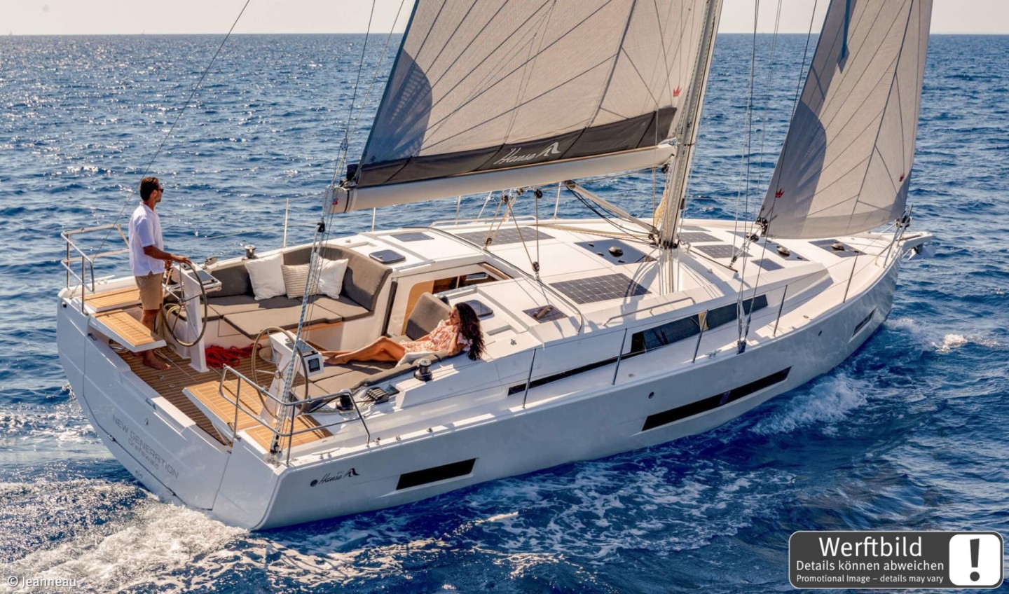 Hanse 410 eco solar sailboat charter at Marina Veruda, Pula, Croatia