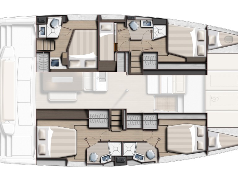 Location à Pirovac - Bali Catamarans Bali 4.6 sur SamBoat