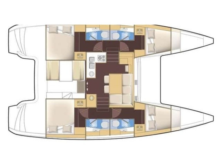 Louer Catamaran avec ou sans skipper Lagoon à Gouviá
