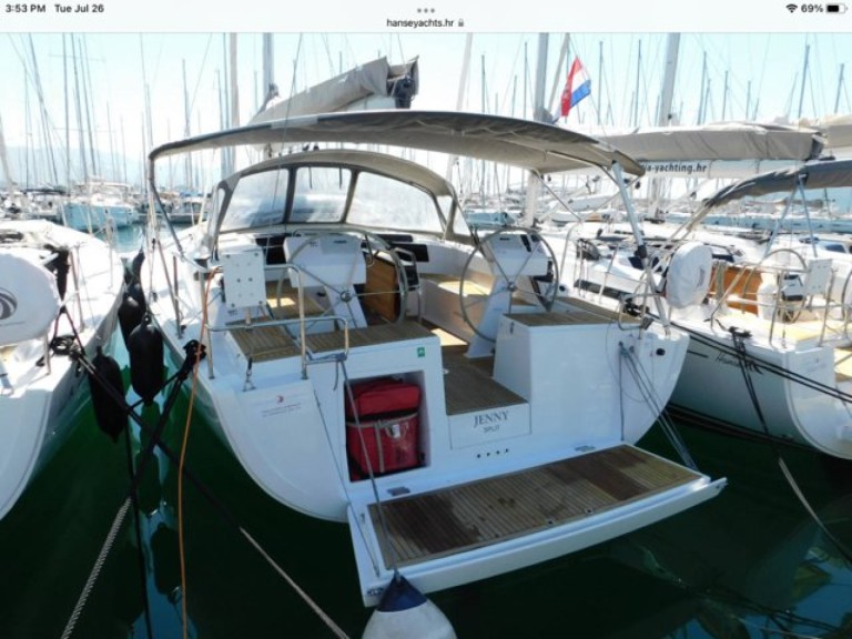 Location bateau Punat pas cher Hanse 455