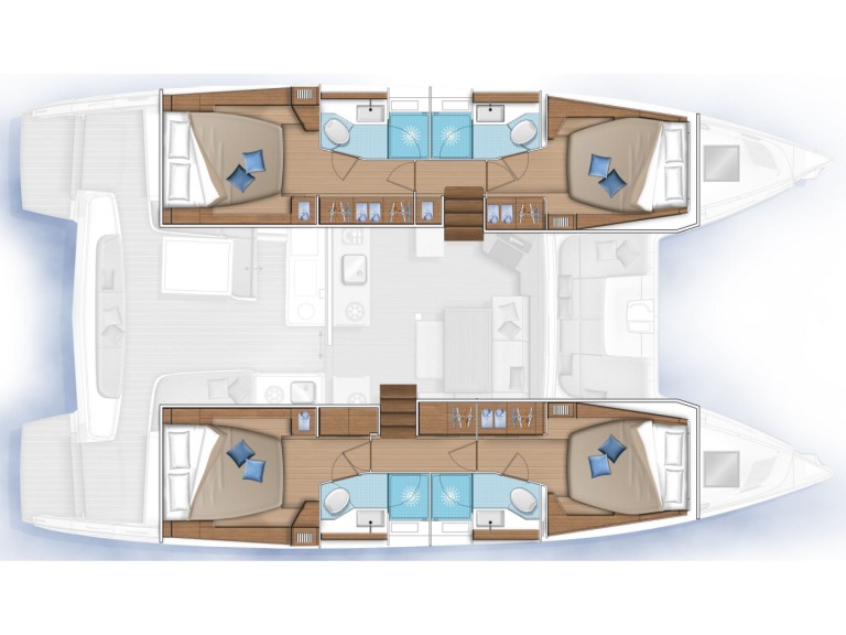 Location Catamaran Lagoon avec permis