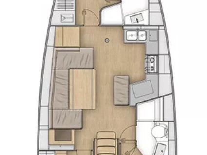Location à Pomer - Bénéteau Oceanis 40.1 sur SamBoat
