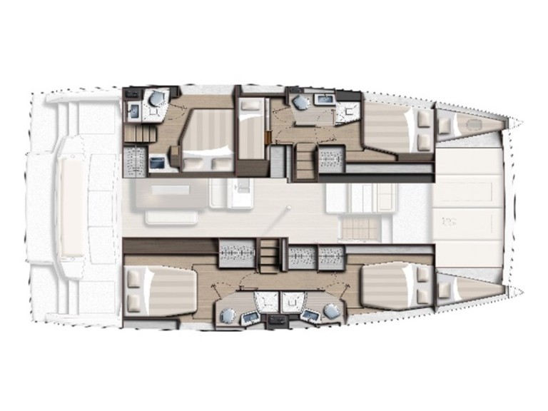 Louez un Bali Catamarans Bali 4.6 à Lefkáda
