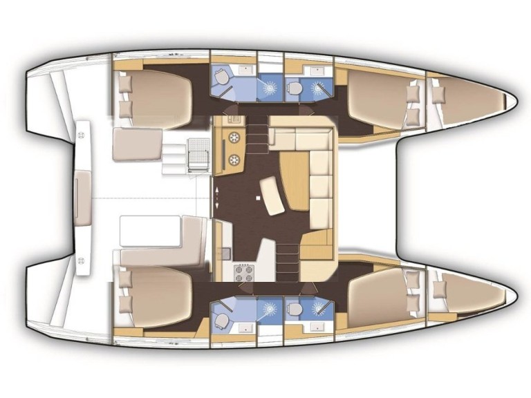 Location Catamaran à Lefkáda - Lagoon Lagoon 42