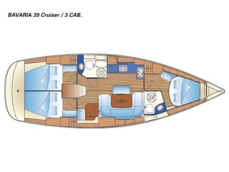 Location bateau Bavaria Bavaria 39 Cruiser à Gouviá sur Samboat