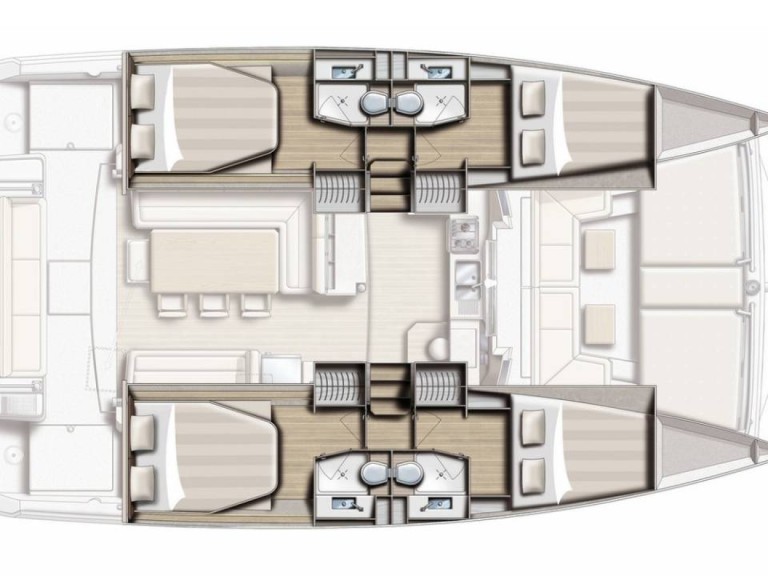 Location à Biograd na Moru - Bali Catamarans Bali 4.1 sur SamBoat