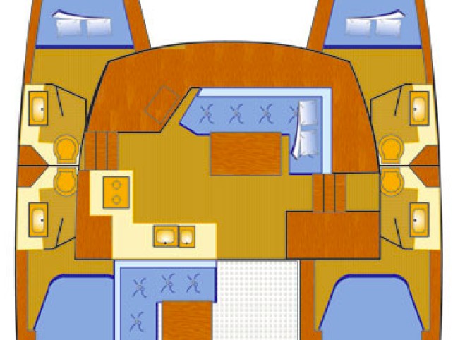 Location Catamaran à Punat - Fountaine Pajot Lucia 40