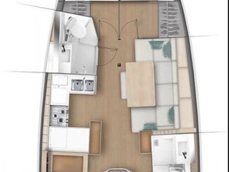 Location à Drage - Jeanneau Sun Odyssey 440 sur SamBoat