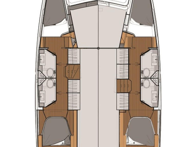 Catamaran à louer à Tivat au meilleur prix