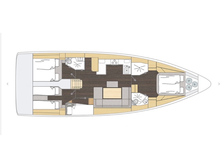 Location bateau Bavaria Bavaria C46 à Zadar sur Samboat