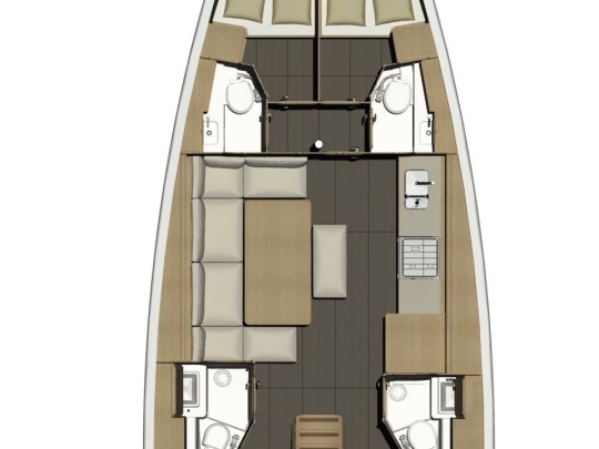 Louez un Dufour Dufour 460 Grand Large à Lefkáda
