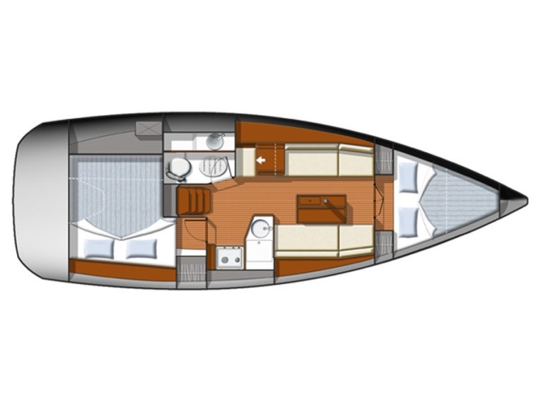 Louez un Jeanneau Sun Odyssey 33i à Punta Ala