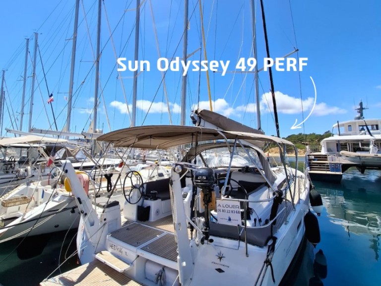 Location bateau Jeanneau SUN ODYSSEY 490 PERFORMANCE à Bormes-les-Mimosas sur Samboat