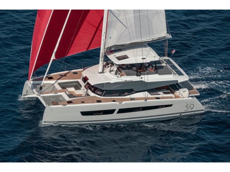 Location Catamaran à Olbia - Fountaine Pajot Samana 59