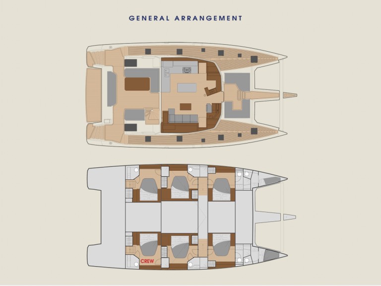 Location Catamaran Fountaine Pajot avec permis