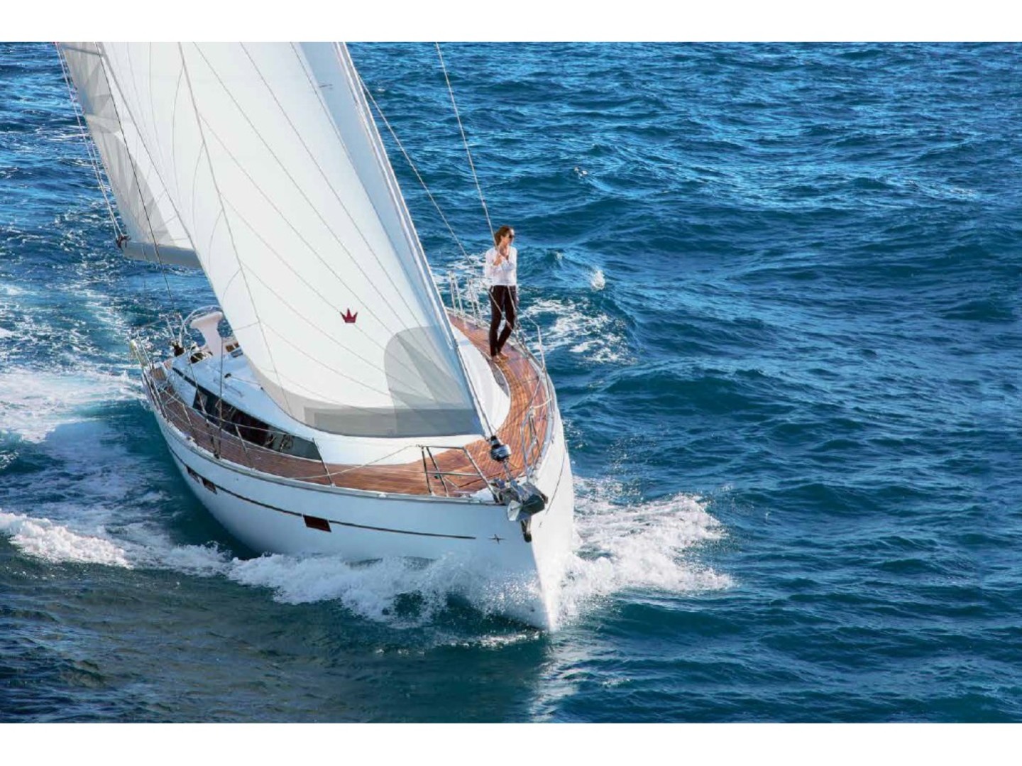 Bavaria Cruiser 46 eco solar sailboat charter at Marti Marina, Orhaniye, Turkey