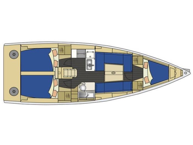 Location bateau Punat pas cher Elan 350 Performance