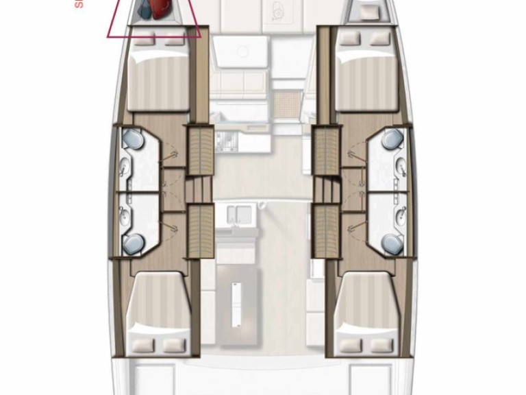 Location bateau Bali Catamarans Bali 4.2 à Lávrio sur Samboat