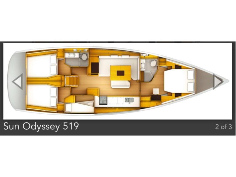 Location bateau Jeanneau Sun Odyssey 519 à Álimos sur Samboat