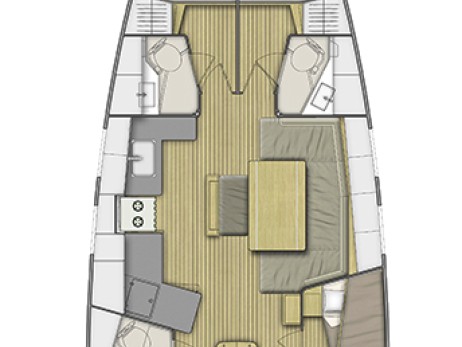 Location bateau Komolac pas cher Oceanis 46.1