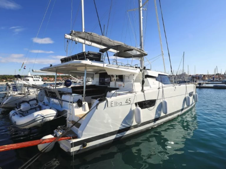 Location à Seget Donji - Fountaine Pajot Fountaine Pajot Elba 45 - 3 + 1 cab. sur SamBoat