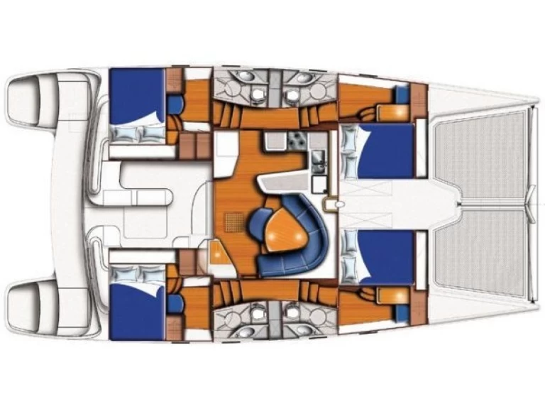 Location Catamaran Leopard avec permis