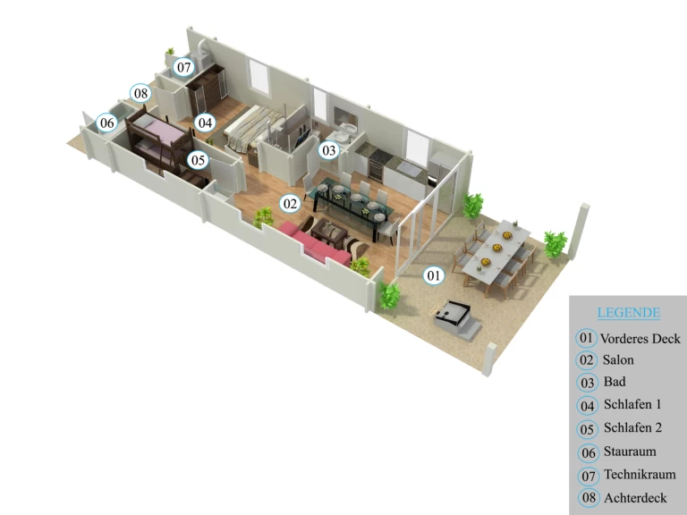 Location à Rheinsberg - Clearwater CW 1/2/3 sur SamBoat