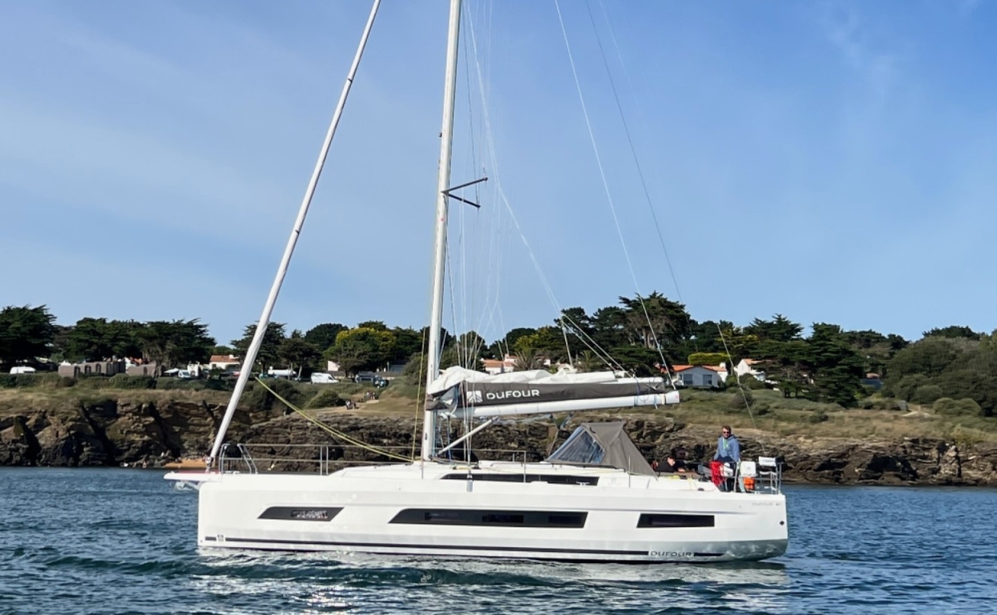 Dufour 41 eco solar yacht charter in Pornic, France