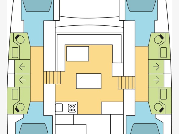 Location Catamaran Lagoon avec permis