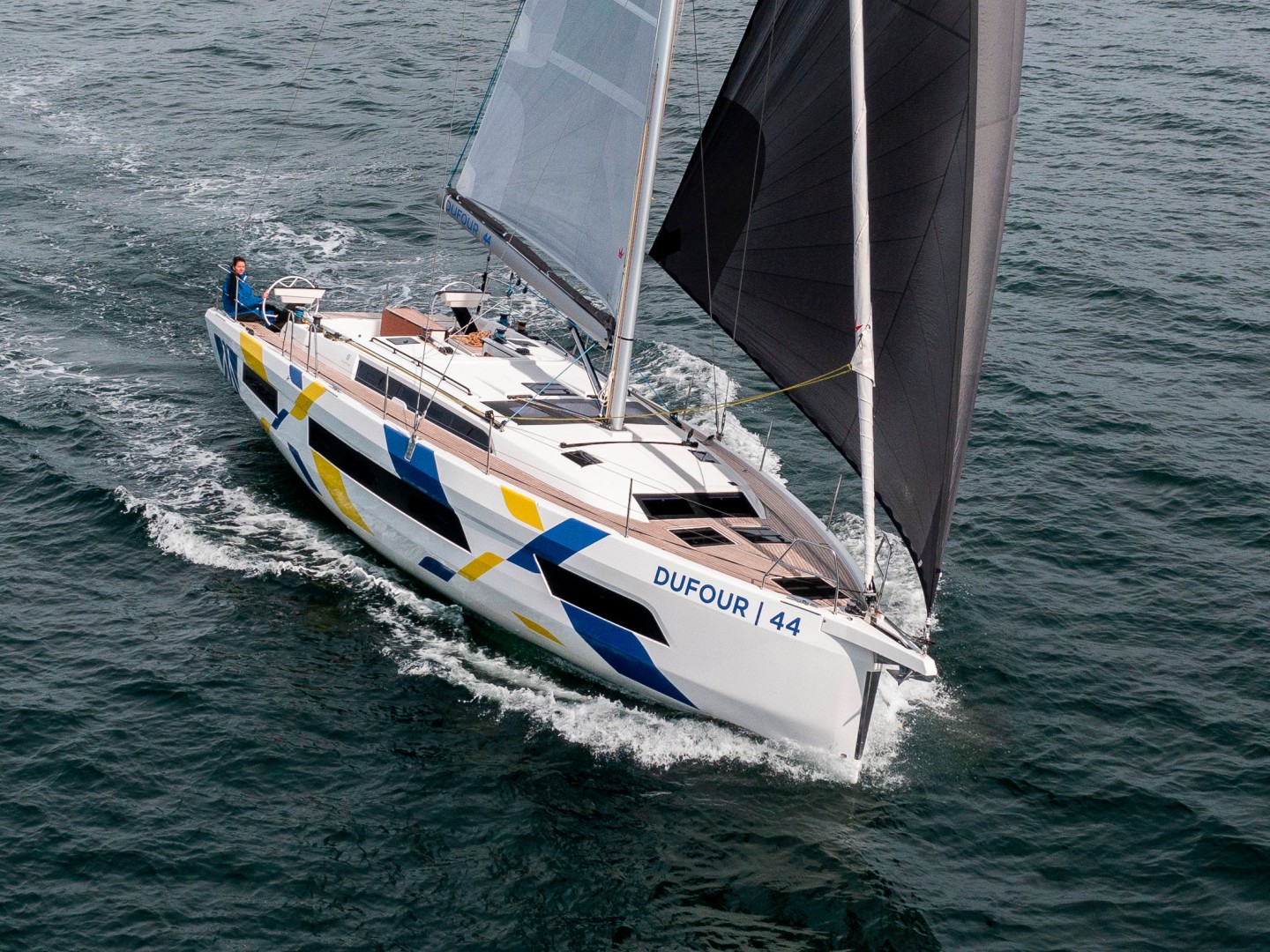 Dufour 44 Grand Large eco solar sailboat charter in Kaštel Gomilica, Croatia
