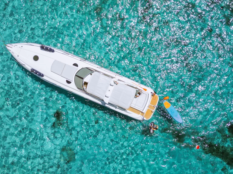 Location bateau Sunseeker Superhawk 48 à Marina Botafoch sur Samboat