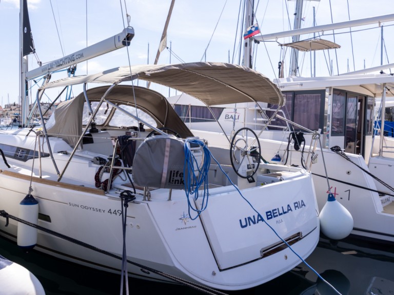 Location bateau Jeanneau Sun Odyssey 449 à Biograd na Moru sur Samboat