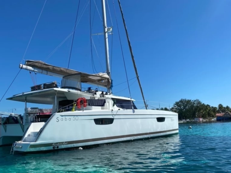 Location Catamaran à Belize City - Fountaine Pajot Saba 50