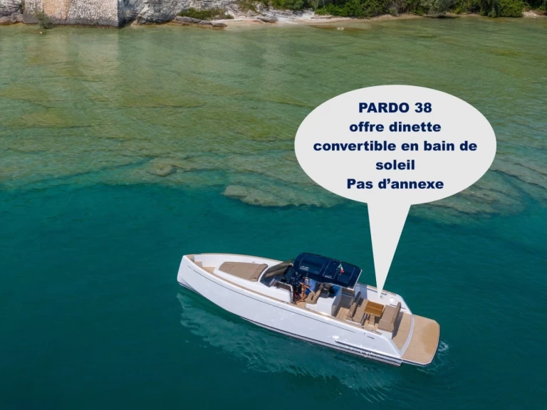 Louer Bateau à moteur avec ou sans skipper Pardo Yachts à Ajaccio