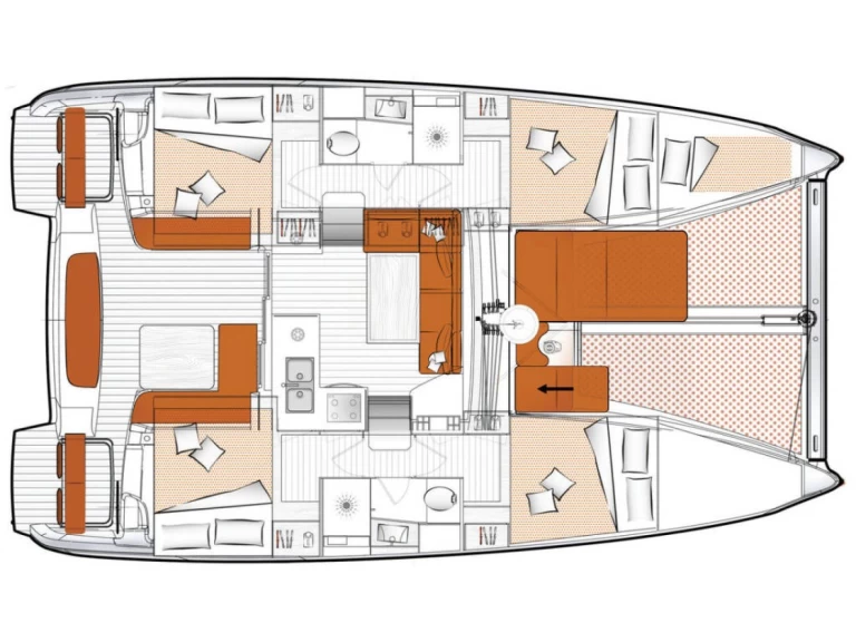 Location Catamaran Excess avec permis