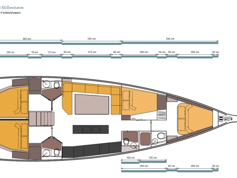 D&D Yacht D&D Kufner 50 a louer à Fethiye