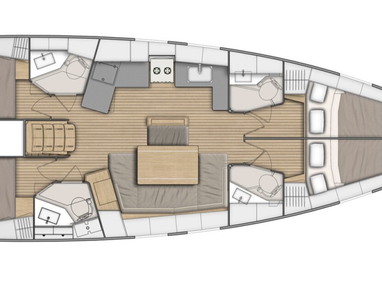 Location bateau Bénéteau Oceanis 46.1 à Lefkáda sur Samboat
