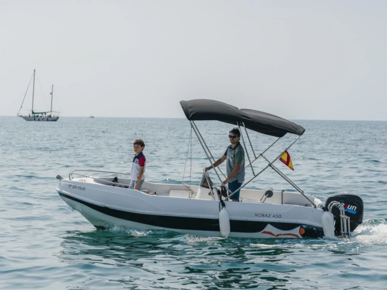 Location bateau INDALBOATS VORAZ 450 PLUS OPEN à Benalmádena sur Samboat