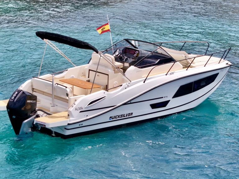 Louer Bateau à moteur avec ou sans skipper Quicksilver à Puerto Campomanes Greenwich