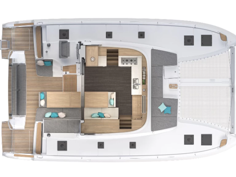 Location bateau Lagoon Lagoon 43 à Le Marin sur Samboat