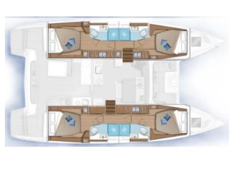 Louez un Lagoon Lagoon 46 à Lefkáda